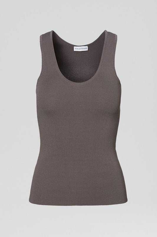 CREPE KNIT SINGLET - TORBA