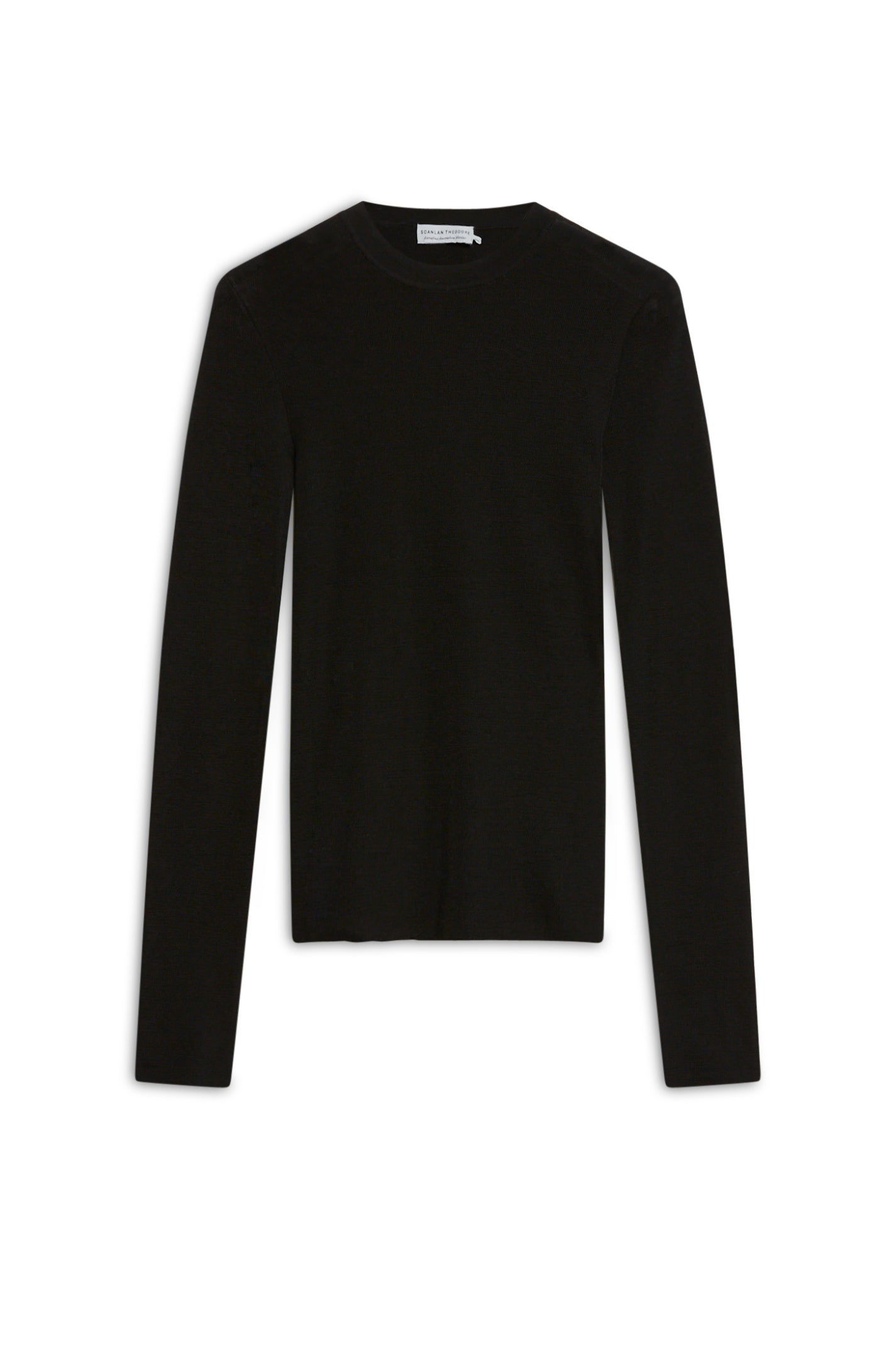 BABYWOOL CREW SWEATER - BLACK ALL